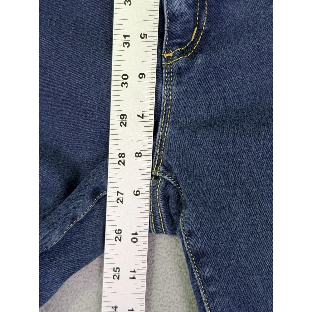 Michael‎ Kors Jeans Womens 10 Blue Dark Wash Denim Mid Rise Izzy Skinny Ankle